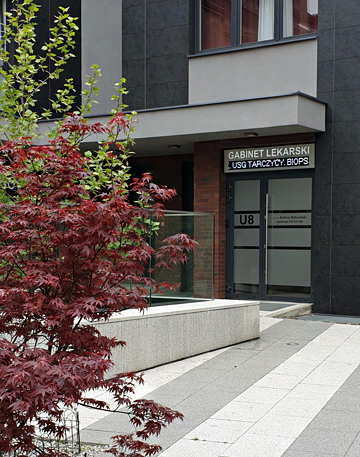 Zdjęcie gabinetu doktora Andrzeja Bobrowskiego Kraków Zamoyskiego